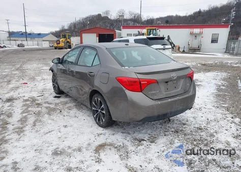 2017 Toyota Corolla Se z USA, uszkodzony, nr VIN 2T1BURHE0HC780116